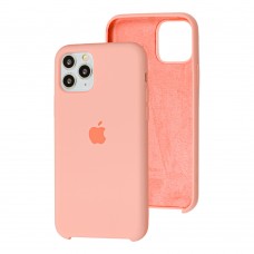 Чехол silicone для iPhone 11 Pro Max case grapefruit