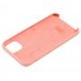 Чохол Silicone для iPhone 11 case grapefruit