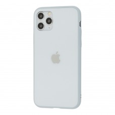 Чехол New glass для iPhone 11 Pro синий туман