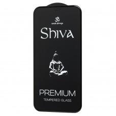 Защитное 5D стекло для iPhone 12 / 12 Pro Shiva черное (OEM)