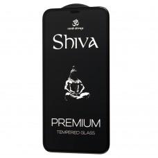 Защитное 3D стекло для iPhone Xr / 11 Shiva черное