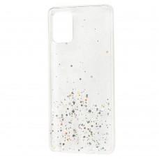 Чехол для Samsung Galaxy A71 (A715) Wave confetti white 