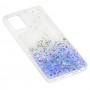 Чехол для Samsung Galaxy A51 (A515) Wave confetti white / purple
