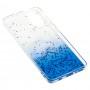 Чехол для Samsung Galaxy A51 (A515) Wave confetti white / blue
