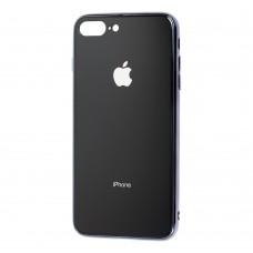 Чехол для iPhone 7 Plus / 8 Plus Original glass черный