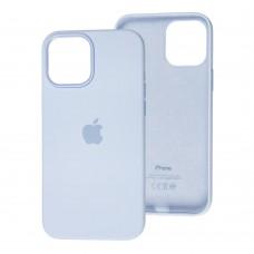 Чехол для iPhone 12 Pro Max Full Silicone case cloud blue