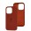 Чохол для iPhone 14 Pro Silicone Full Тризуб темно-червоний