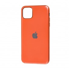 Чохол для iPhone 11 Pro Max Silicone case (TPU) кораловий