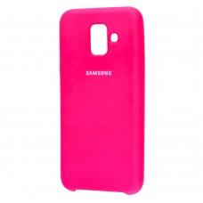 Чохол для Samsung Galaxy A6 2018 (A600) Silky Soft Touch рожевий