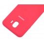 Чехол для Samsung Galaxy J4 2018 (J400) Silky Soft Touch красный