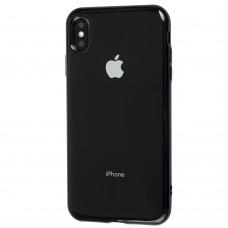 Чохол для iPhone Xs Max Silicone чорний