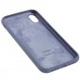 Чехол для iPhone Xr Silicone Full серый / lavender gray