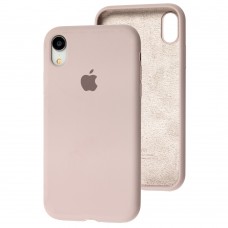 Чехол для iPhone Xr Silicone Full серый / lavender 