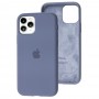 Чехол для iPhone 11 Pro Silicone Full серый / lavender gray