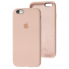 Чехол для iPhone 6 / 6s Silicone Full розовый / pink sand