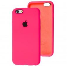 Чехол для iPhone 6 / 6s Silicone Full розовый / barbie pink