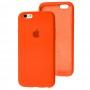 Чохол для iPhone 6/6s Silicone Full помаранчевий / apricot