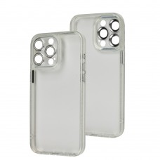 Чохол для iPhone 15 Pro Max Berlia Bling Gliter Camera Lens clear