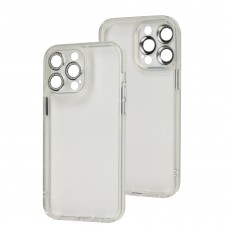 Чохол для iPhone 14 Pro Max Berlia Bling Gliter Camera Lens clear