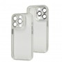 Чохол для iPhone 13 Pro Max Berlia Bling Gliter Camera Lens clear