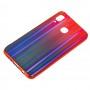 Чохол для Samsung Galaxy A20/A30 Aurora glass червоний