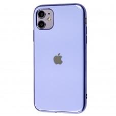 Чехол для iPhone 11 Silicone case (TPU) лавандовый