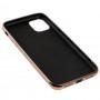 Чохол для iPhone 11 Silicone case (TPU) рожево-золотистий