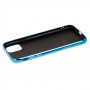 Чохол для iPhone 11 Pro Max Silicone case (TPU) блакитний