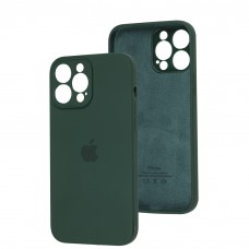 Чехол для iPhone 13 Pro Max Square Full camera green