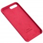 Чехол Silicone для iPhone 7 Plus / 8 Plus Premium case rose red