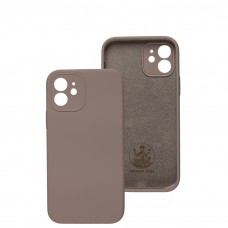 Чехол для iPhone 12 Lakshmi Square Full camera серый / lavender