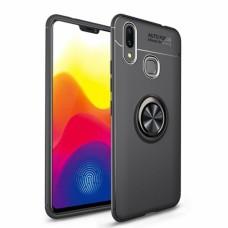 Чохол для Huawei P Smart 2019 Deen ColorRing з кільцем чорний