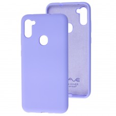 Чехол для Samsung Galaxy A11 / M11 Wave Full светло-фиолетовый 