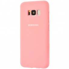 Чехол для Samsung Galaxy S8 (G950) Silicone Full светло-розовый 
