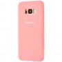 Чехол для Samsung Galaxy S8 (G950) Silicone Full светло-розовый 