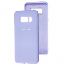 Чехол для Samsung Galaxy S8 (G950) Silicone Full сиреневый / dasheen 