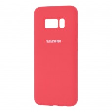 Чехол для Samsung Galaxy S9 (G960) Silicone Full малиновый