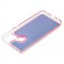 Чехол для  Samsung Galaxy M21 / M30s "Neon песок" фиолетово-розовый