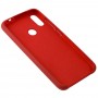 Чохол для Xiaomi Redmi Note 7 / 7 Pro Silky Soft Touch темно-червоний