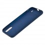 Чехол для Samsung Galaxy A01 (A015) Silicone Full темно-синий