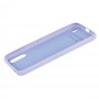 Чохол для Samsung Galaxy A01 (A015) Silicone Full світло-фіолетовий