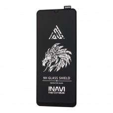 Захисне скло для Huawei Y6p Inavi Premium чорне (OEM)