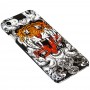 Чехол Philipp для iPhone 7 / 8 матовое покрытие тигр оранжевый