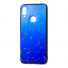 Чехол для Xiaomi Redmi Note 7 color конфети голубой