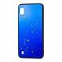 Чехол для Samsung Galaxy A10 (A105) color конфети голубой