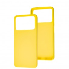 Чехол для Xiaomi Poco X4 Pro 5G Candy желтый