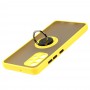 Чохол для Samsung Galaxy A32 (A325) LikGus Edging Ring жовтий