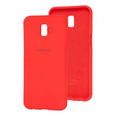 Чехол для Samsung Galaxy J6+ 2018 (J610) Silicone Full красный