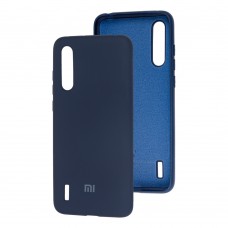 Чехол для Xiaomi Mi CC9 / Mi 9 Lite Silicone Full темно-синий