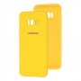 Чехол для Samsung Galaxy S8+ (G955) Silicone Full желтый